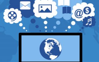 Business social media and website